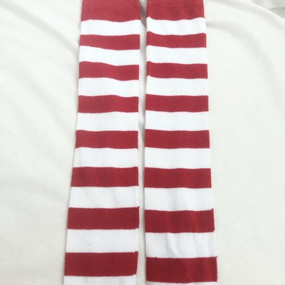 Calcetines Rayas Hot Girl Estilo Y2K Harajuku Streetwear Pierna Fina - Image 11