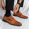 Zapatos de Tacón Bajo Estilo Británico Moderno