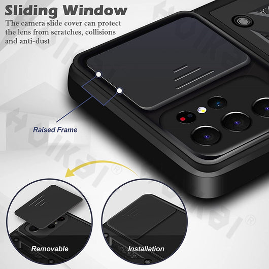 Funda Protectora con Soporte Abatible para Teléfono Shunjia - Image 2