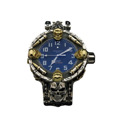 Reloj Electrónico Calavera con Correa de Resina Artesanal - Image 5