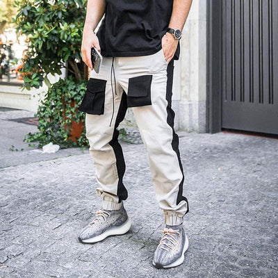 Pantalones Deportivos Casuales Holgados de Corte Recto para Hombre - Image 5