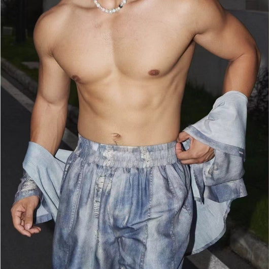 Conjunto de Verano: Camisa y Shorts de Denim - Image 3