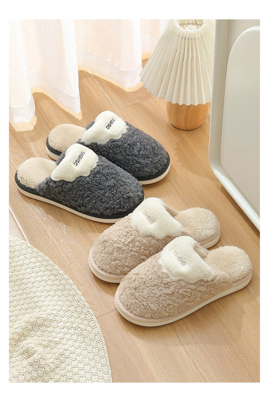 Pantuflas de Algodón Invierno para Hombre - Comodidad en Casa - Image 13