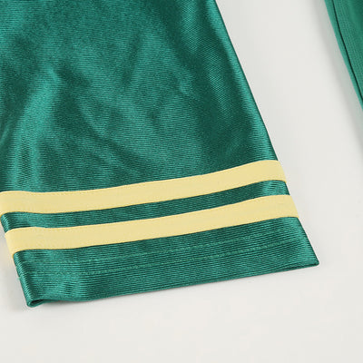 Playera Deportiva Suelta de Contraste de Color con Secado Rápido - Image 14