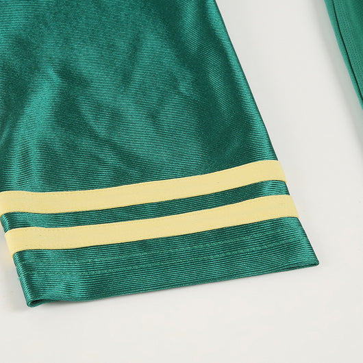 Playera Deportiva Suelta de Contraste de Color con Secado Rápido - Image 14