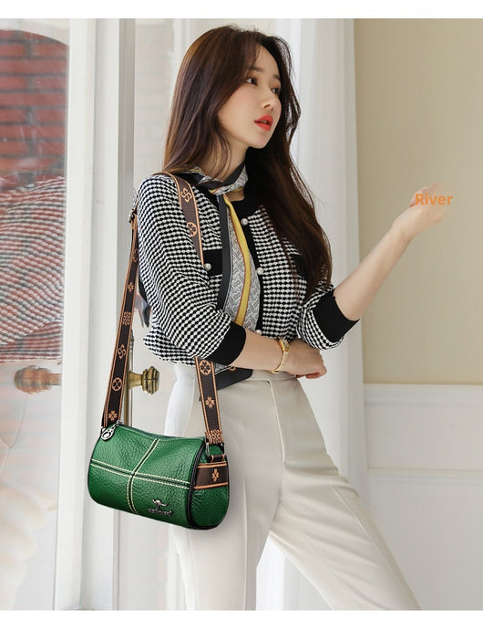 Bolso de Cuero Genuino para Mujer con Costuras Artesanales - Image 20