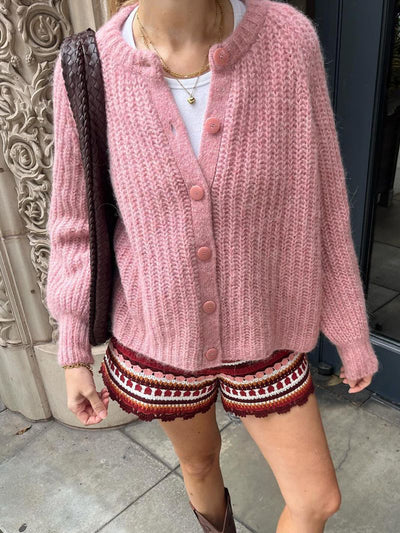 Suéter Camisero Minimalista de Manga Larga para Mujer - Image 8