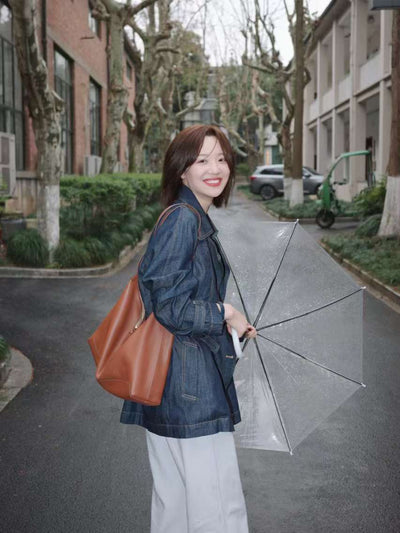 Bolso Hobo Grande MYTASTE - Cartera de Diseñador para Mujer con Correa de Hombro - Image 16