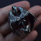 Dije de Plata Esterlina Vintage Old Guard para Hombre