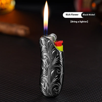 Encendedor Metálico con Protector de Seguridad - Diseño Ergonómico - Image 19