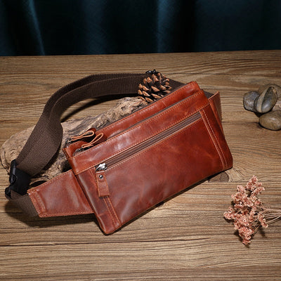 Bolsa de Cintura para Trabajo en Cuero Vacuno - Gran Capacidad e Impermeable - Image 5