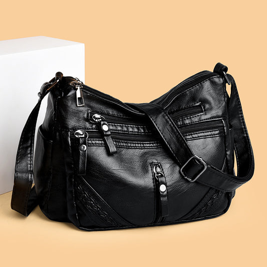 Bolsa Maternal Clásica de Gran Capacidad con Múltiples Compartimentos
