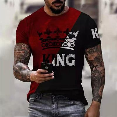 Playera Casual Hip-hop para Hombre con Estampa Smiley - Image 11