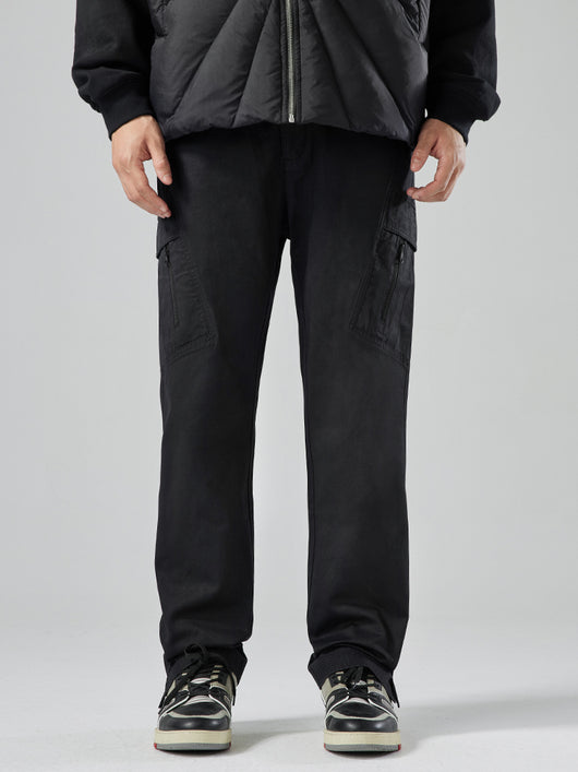 Pantalones Casuales de Corte Recto Versátiles para Hombre - Image 13