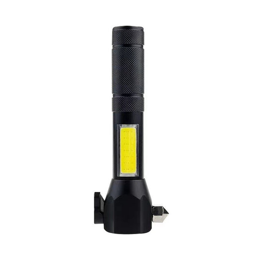 Linterna LED Recargable Multifunción con Martillo de Emergencia y Cortador de Vidrio - Image 5