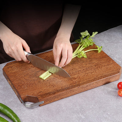 Tabla de Picar para Pollo Madera Maciza Uso Doméstico - Image 6
