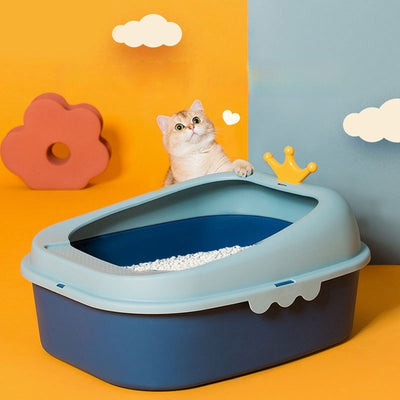 Arenero Gato Crown Extragrande Semicerrado