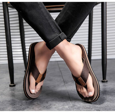 Sandalias de Playa para Hombre con Tiras de Tela Antideslizante - Image 19