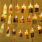 Guirnalda de Luces LED con Pinzas para Fotos