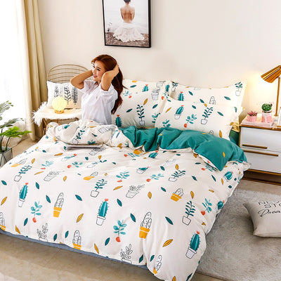 Conjunto de Cuatro Piezas de Algodón Aloe Suave para la Piel - Image 14