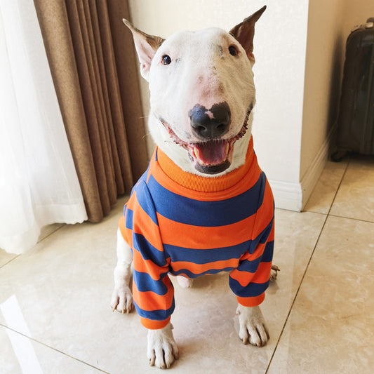 Playera a Rayas para Mascotas - Diseño Simple y Adorable