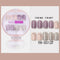 Uñas Postizas Coreanas Removibles Waterproof - Set 30 Piezas Manicura Instantánea
