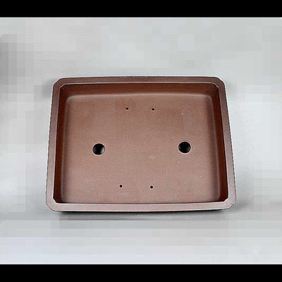 Maceta Rectangular de Barro Púrpura Artesanal Estilo Retro - Image 4