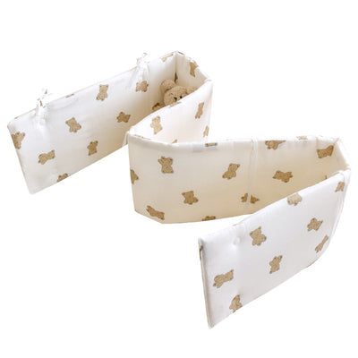 Barrera de Cama para Bebé en Algodón Gasa - Protección Suave Recién Nacido - Image 5