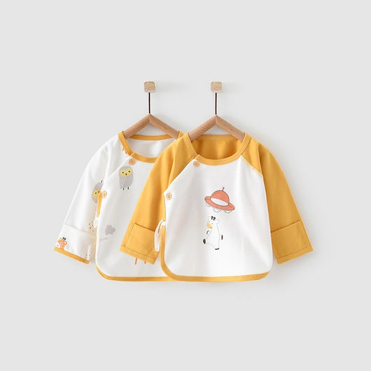 Ropa de Bebé Recién Nacido Algodón Manga Larga Cuatro Estaciones - Image 3
