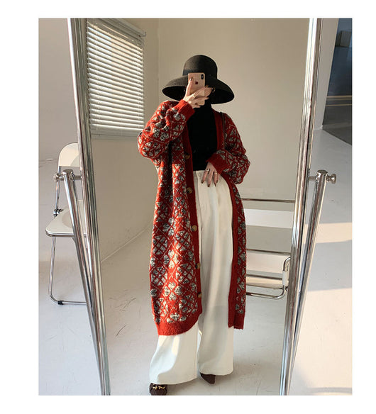 Cardigan Tejido Suelto Estilo Relajado para Otoño - Image 21