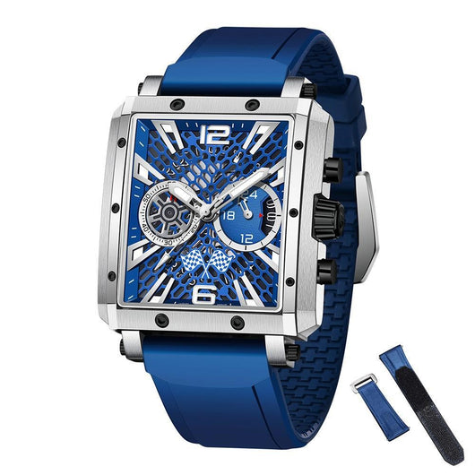 Reloj de Acero Inoxidable Multifuncional para Hombre con Esfera Luminosa - Image 12