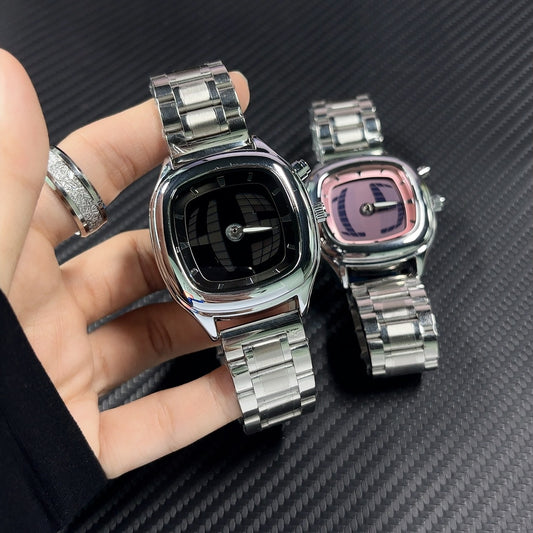Reloj Digital Retro con Manecillas y Números - Cuarzo de Moda Exclusivo - Image 2