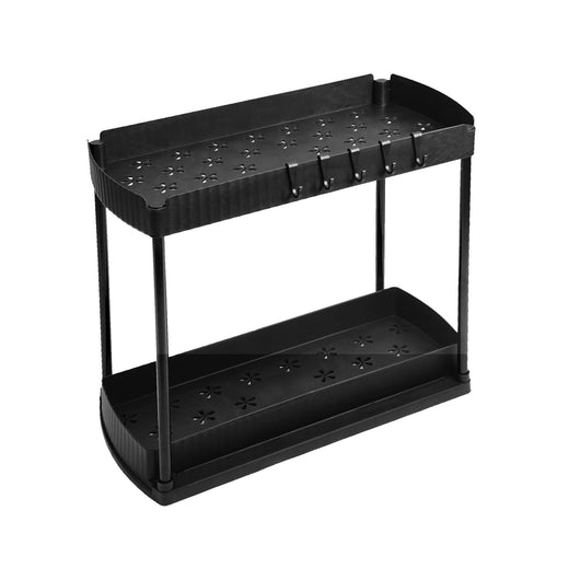 Organizador de Cocina Curvo de Doble Capa - Mueble Multiusos de Almacenamiento - Image 24