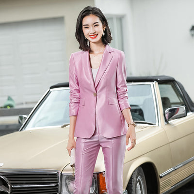 Traje Ejecutivo de Acetato para Mujer - Elegancia Profesional - Image 10