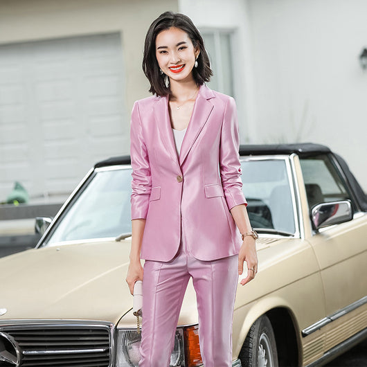 Traje Ejecutivo de Acetato para Mujer - Elegancia Profesional - Image 10