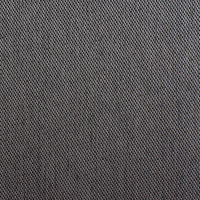 Close-up of a dark gray thickening double-sided linen-look jacquard curtain fabric with a textured weave. - Image 23