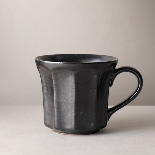 Taza de Cerámica Artesanal con Patrón Vertical - Image 10