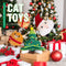 Juguete Peluche Navideño para Gatos con Catnip