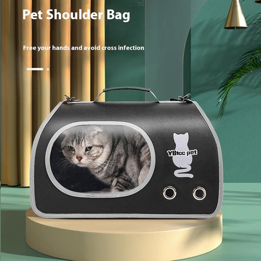 Bolsa Transportadora para Gatos Grande con Soporte y Amplia Capacidad - Image 2