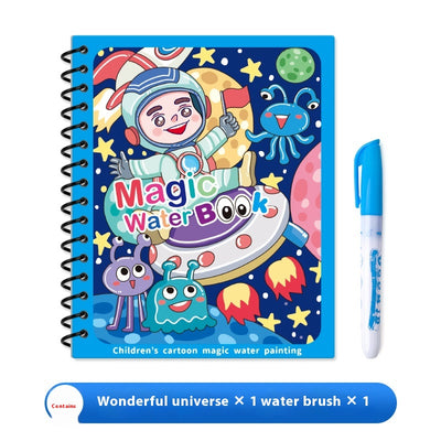 Libro Mágico de Pintura con Agua para Niños - Álbum de Colorear Reutilizable - Image 10