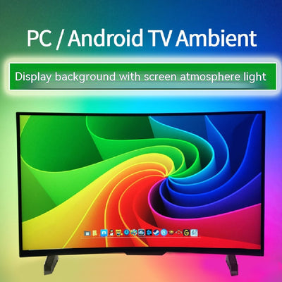 Monitor Android TV con Luz Ambiental Sincronizada Ambibox - Image 4