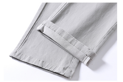 Pantalones de Vestir Coreanos Elásticos Slim Fit Premium - Image 7