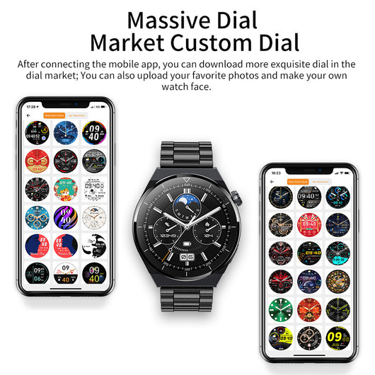 Reloj Inteligente Bluetooth con Llamadas para Hombres - Image 3