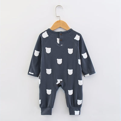 Mameluco de Algodón Estampado para Bebé Primavera Otoño - Image 12