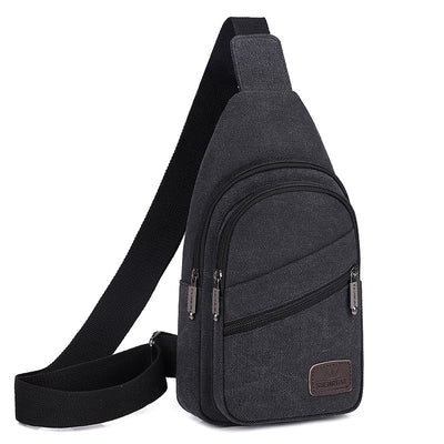 Bolsa Mensajera Casual de Lona para Hombre - Image 3