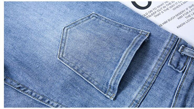 Pantalones Capri Ajustados de Cintura Alta con Elastano Coreano - Image 14