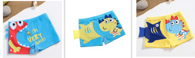 Shorts de Baño Infantil con Estampado de Dibujos Animados - Image 13