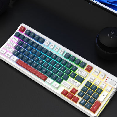 Escritorio Gaming con Iluminación RGB Multicolor y Diseño Mecánico Premium - Image 8