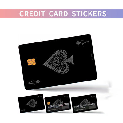 Anime cityscape credit card sticker with vibrant pink, purple, and blue hues, showing buildings and power lines. - Image 37