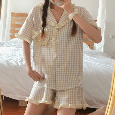Conjunto de Ropa de Casa Floral con Tirantes Ajustables - Image 13
